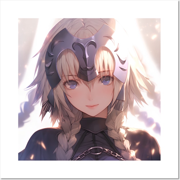 jeanne d arc Wall Art by WabiSabi Wonders